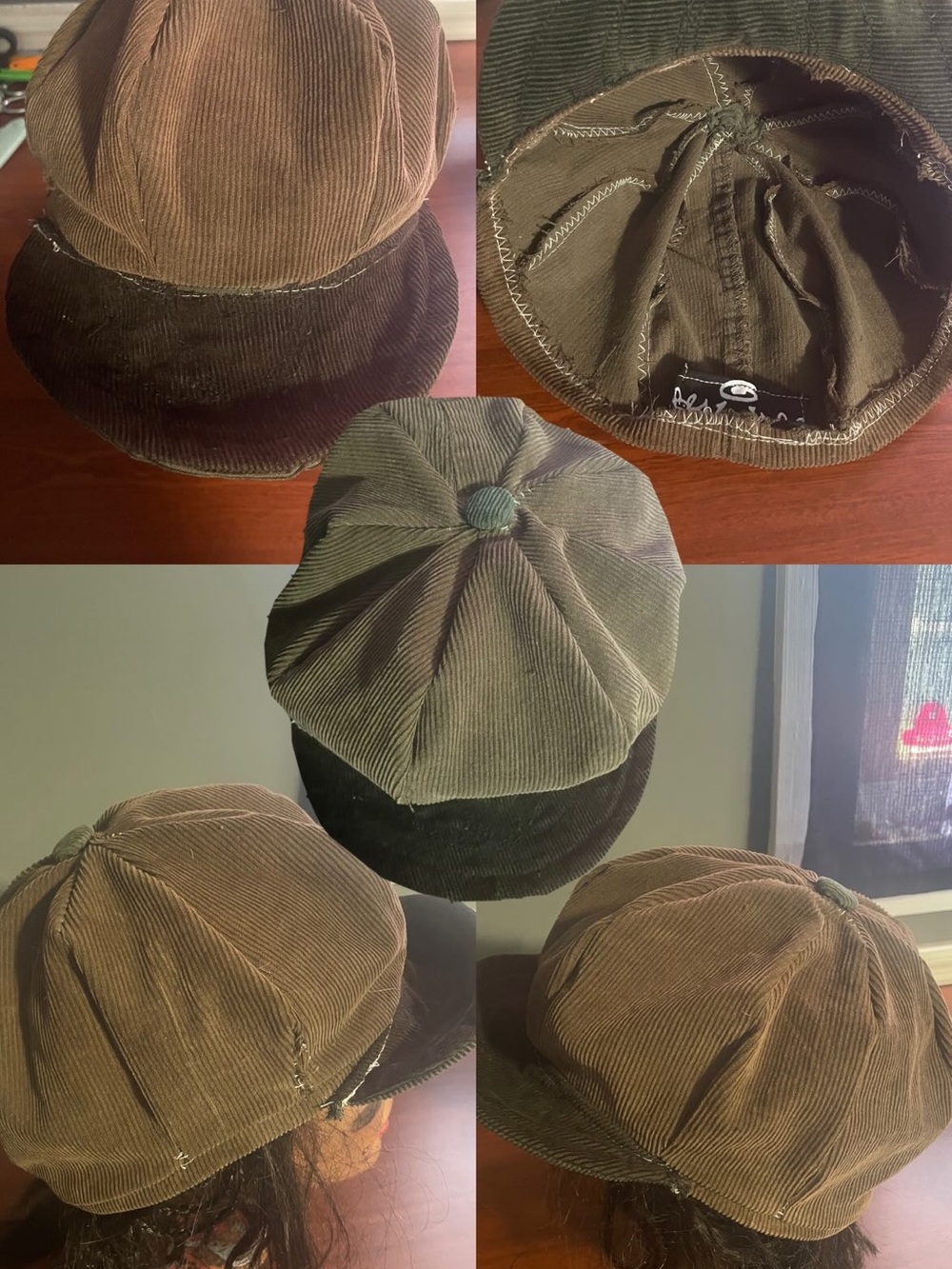 Newsboy cap